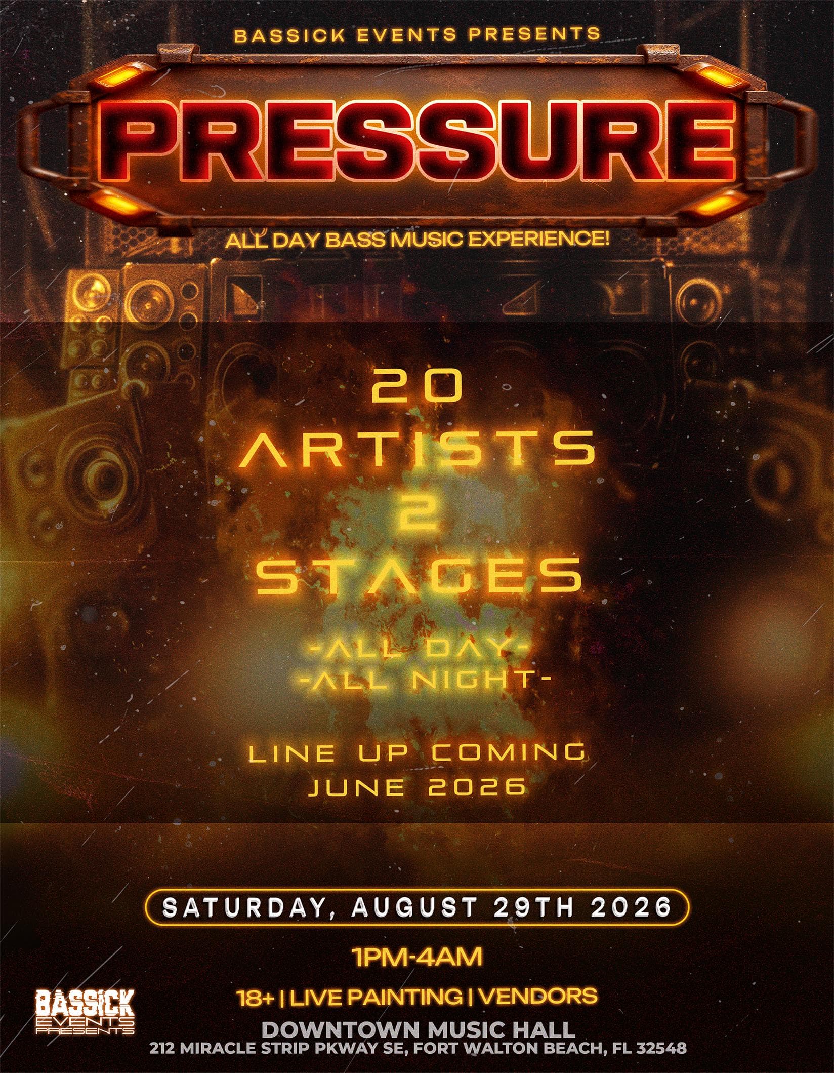 PRESSURE poster