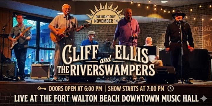 Cliff Ellis and The River Swampers poster